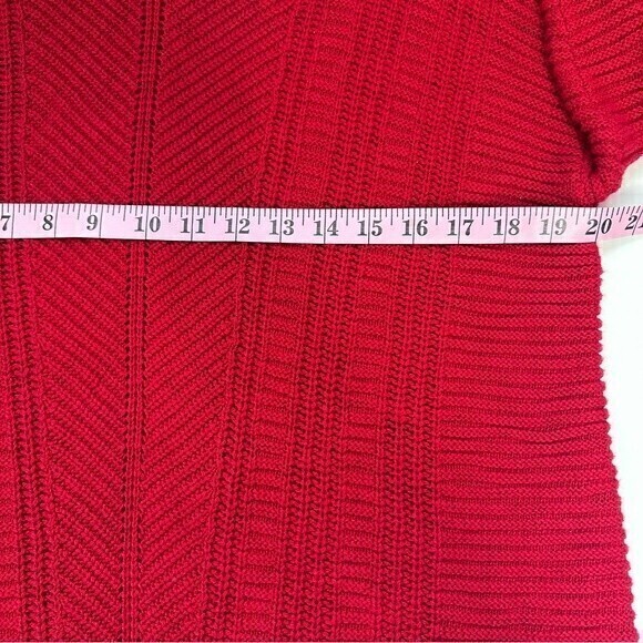 NWT, Sonoma Women’s Sweater, Long Sleeves, Size‎ L, Red - Picture 7 of 7